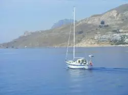 Segeln vor den griechischen Inseln